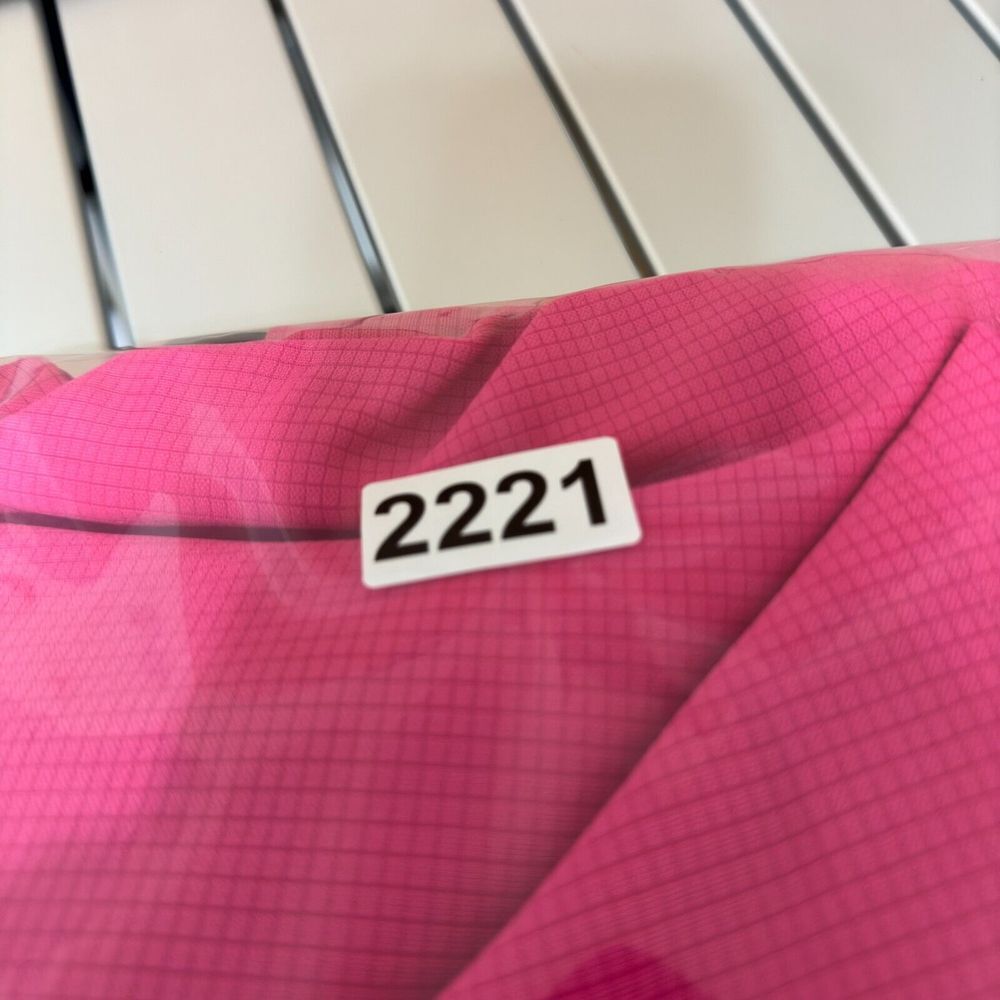 Slazenger Shirt Mens Large Pink Grey Golf Polo Lightweight Coaching Lot of 2 - Picture 4 of 4